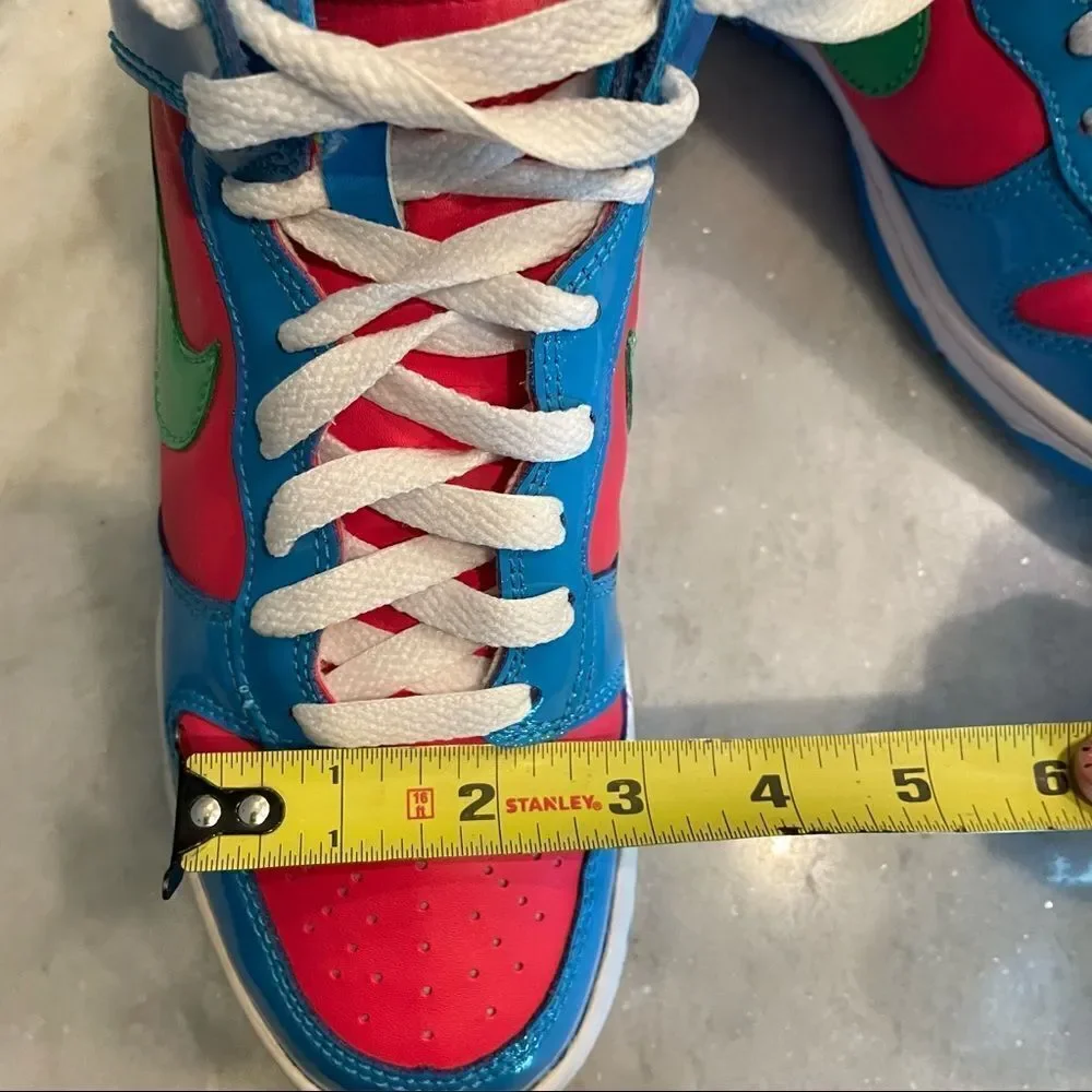 Nike Dunk High GS Cherry / Blue-Green - Yellow Rare